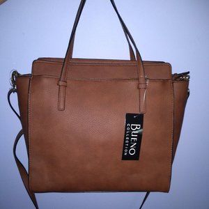 NWT Bueno Zip Closure Satchel Handbag Shoulder Bag